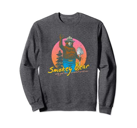 Get Cozy & Stylish with Vintage Smokey The Bear Sweatshirts